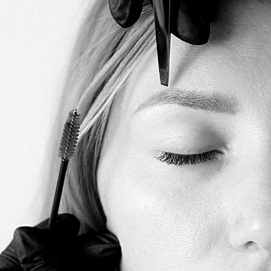 Lashlift browlift