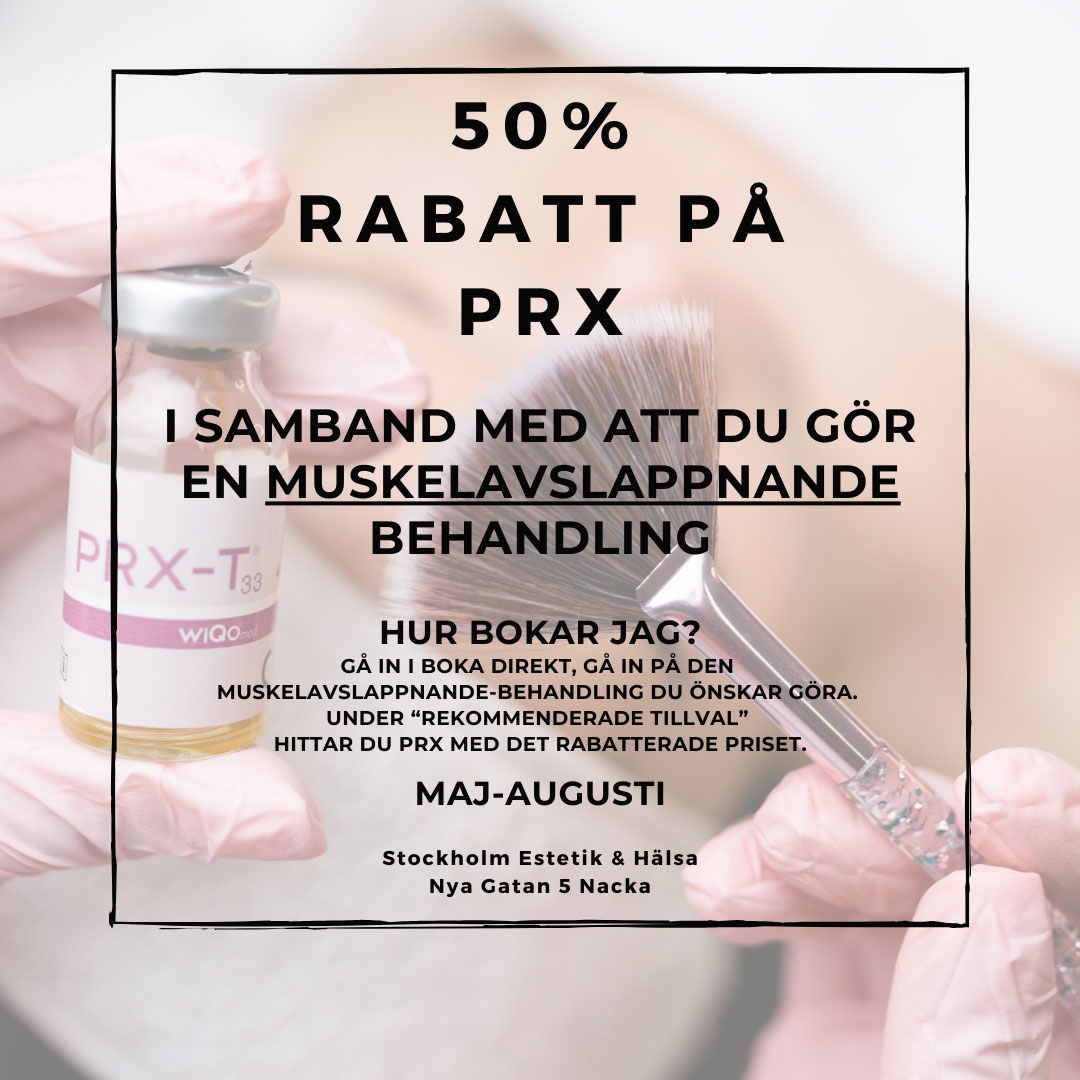 50% rabatt prx
